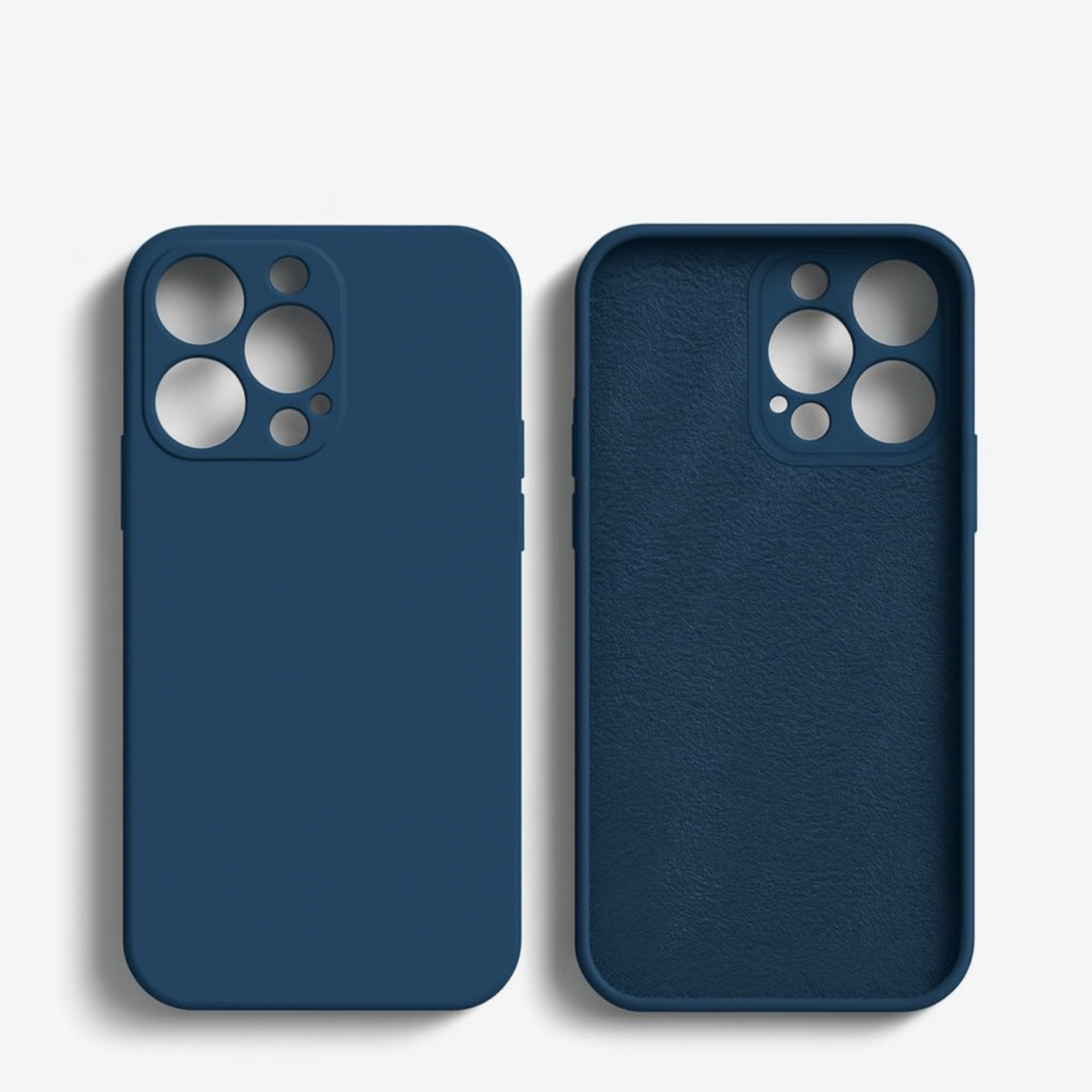 Luxury Liquid Silicone Phone Case For Apple iPhone 16 15 14 13 12 11 Pro Max Soft Case Shockproof Bumper Cover Phone Accessories