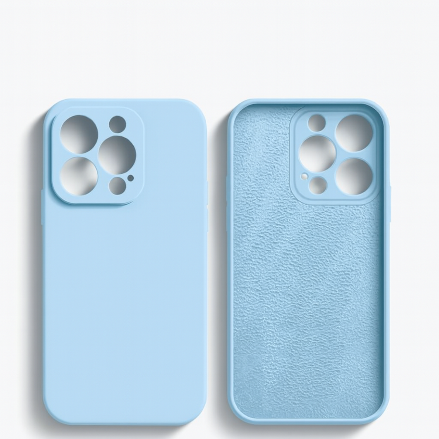 Luxury Liquid Silicone Phone Case For Apple iPhone 16 15 14 13 12 11 Pro Max Soft Case Shockproof Bumper Cover Phone Accessories