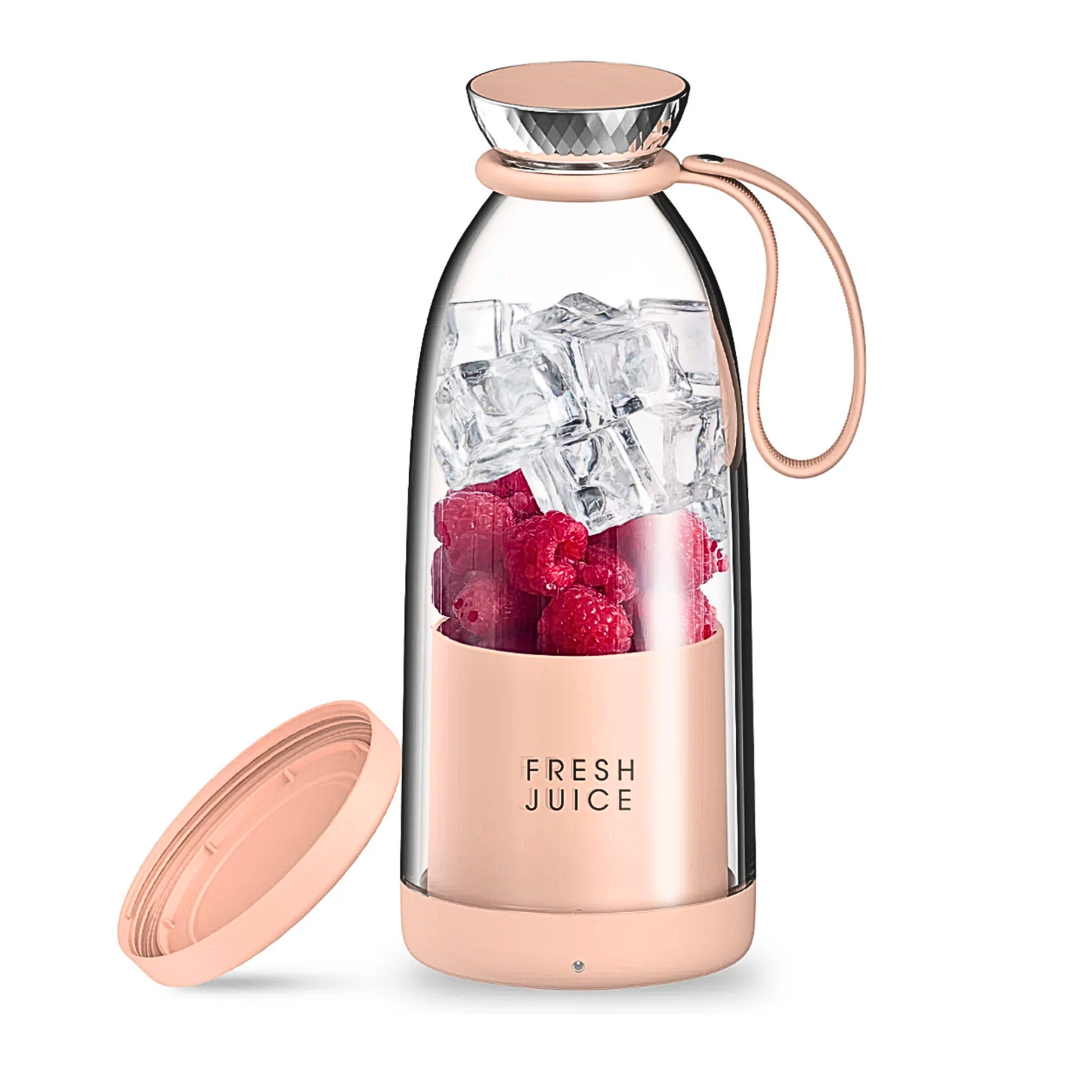 500ml Portable 2400mAh Wireless Fruit Mixers USB juicer Fresh Juice Bottle Blender Plus 6 Blades Food Milkshake Ice Crush Cup