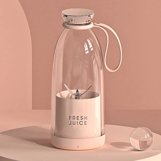 500ml Portable 2400mAh Wireless Fruit Mixers USB juicer Fresh Juice Bottle Blender Plus 6 Blades Food Milkshake Ice Crush Cup