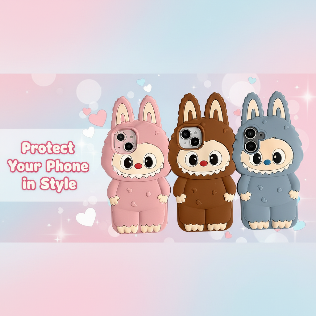 Kawaii Monster Bunny Cases Wide Hero Banner